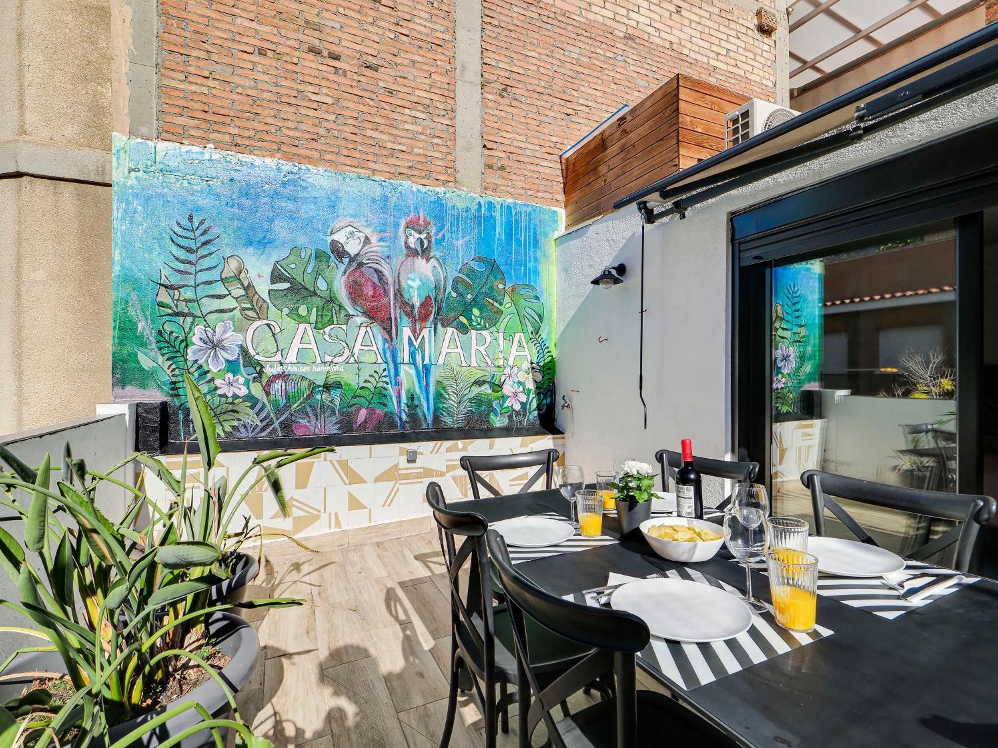 Casa Maria Townhouse- Terrace-4 Bedrooms L'Hospitalet de Llobregat Exterior photo